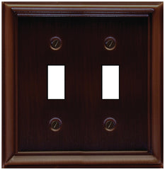 2203TT BRONZE WALL PLATE DOUBL