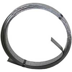 MiTek CMST14 Coiled Strap, 52-1/2 ft L, 3 in W, Die-Cast Zamak