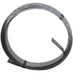 MiTek CMST14 Coiled Strap, 52-1/2 ft L, 3 in W, Die-Cast Zamak