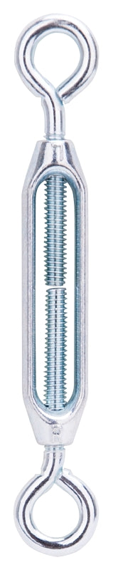 ProSource LR328 Turnbuckle, 7/32 in Thread, Eye, Eye, 6-1/2 in L Take-Up, Aluminum