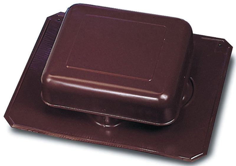 Master Flow R50ABR Roof Louver, Aluminum, Brown