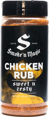 Smoke 'N Magic OW16500 Rub Seasoning, Zesty Chicken, 12.5 oz
