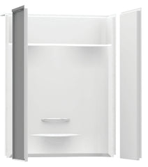 Maax 148069-000-002290 Shower Wall Kit, 47-7/8 in L, 60 in W, Fiberglass, Alcove Installation