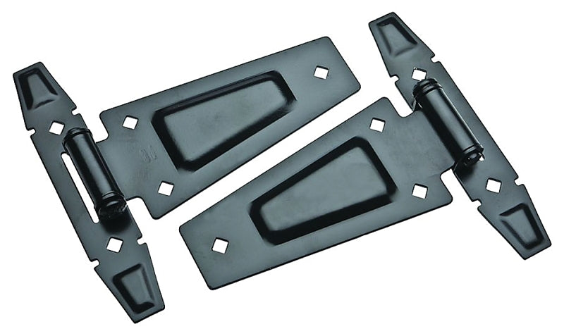 National Hardware N214-064 T-Hinge, Steel, Black, 55 lb