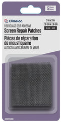 Eazy Screen SVPATCH01 Screen Repair Patch, 3 in L, 3 in W, Black