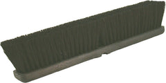 Birdwell 2026-12 Broom Head, Threaded, 3 in L Trim, Tampico Bristle, Black