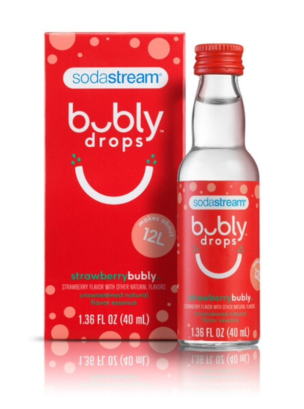 Sodastream 1025223010 Soft Drink, Strawberry Flavor, 40 mL Bottle
