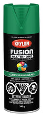 Krylon 427240007 Spray Paint, Gloss, Spring Grass, 12 oz, Can