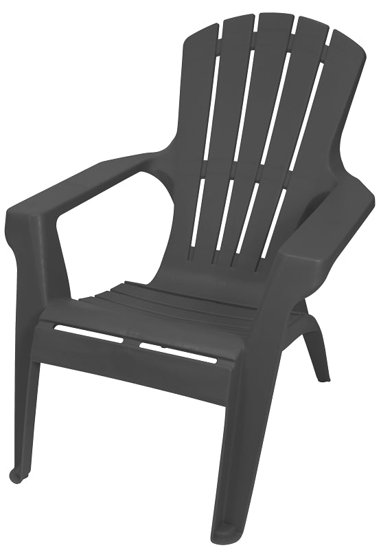 Gracious Living Adirondack II 11453-26ADI Adirondack Chair, 29-3/4 in W, 35-1/4 in D, 33-1/2 in H, Resin Seat