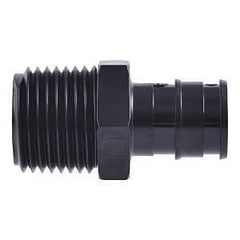 SharkBite UA120A5 Expansion Coupling, 1/2 in, Barb, Plastic, Black, 80, 100, 160 psi Pressure