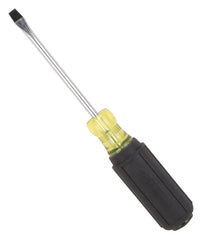 Vulcan Screwdriver, 1/4 in Drive, Slotted Drive, 8-1/4 in OAL, 4 in L Shank, Plastic/Rubber Handle