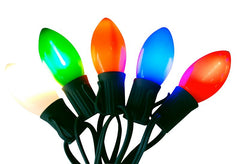 Santas Forest 25910 LED Filament Retro Light Set, 25-Lamp, LED, Multi-Color, 25000 hr Average Life, 25 ft L