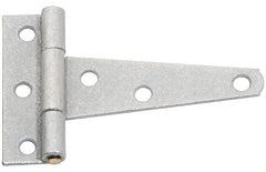 National Hardware N128-777 T-Hinge, 27/32 in W Frame Leaf, 2-1/4 in H Frame Leaf, Galvanized Steel, Tight Pin, 18 lb