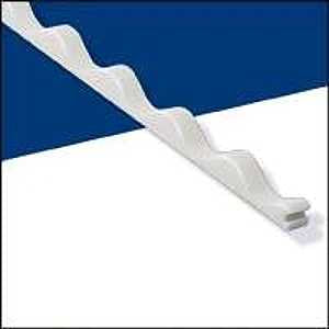 Palruf 92521 Closure Strip, 36 in L, 7/8 in W, Polycarbonate