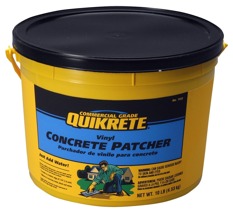 Quikrete 113304 Concrete Patch Sealant, Brown/Gray, Granules, 4.5 kg Pail