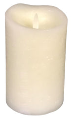 Hometown Holidays 25301 Christmas Candle, 5-1/2 in Candle, Vanilla Fragrance, Ivory Candle