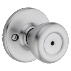 Kwikset 300T26DCP Privacy Door Knob, Satin Chrome