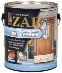 ZAR 32713 Polyurethane, Liquid, Amber, 1 gal, Can