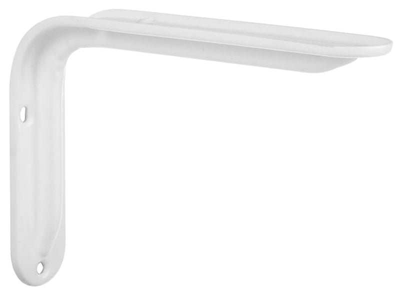 Knape & Vogt Silhouette 217SP WH 10 Shelf Bracket, 9-7/8 in L, 6-1/2 in H