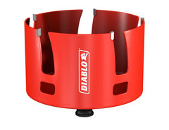 Diablo Demo Demon DHS4250CTR Hole Saw, 4-1/4 in Dia, 2-3/8 in D Cutting, 1-5/8 in Arbor, Carbide Cutting Edge