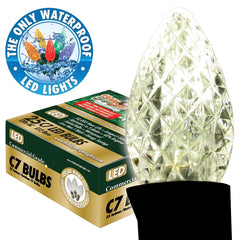 BULB SMD C7 LED PURE WHT BX25