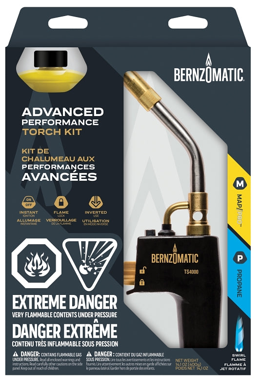 BernzOmatic TS4000KC CAN Torch Kit, Aluminum
