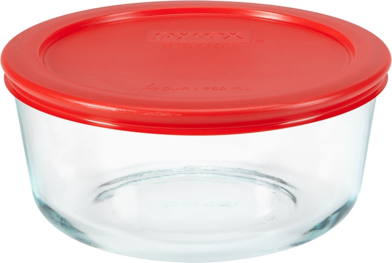 BOWL STORAGE ROUND GLASS 4CUP