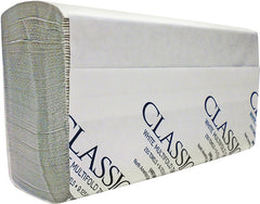 Classic 850045 Folded Paper Towel, 9-1/2 in L, 9-1/4 in W, 1-Ply