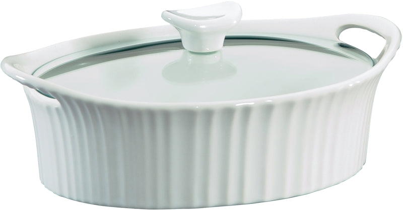 1105929 BAKING DISH WHT1-1/2QT