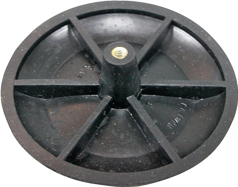 ProSource Flush Valve Seat Disc, Specifications: 3-1/4 in, Black
