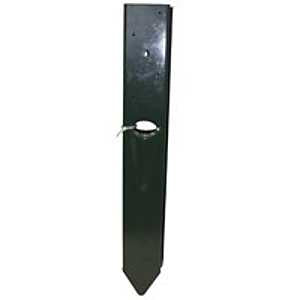 MiTek SMP Fence Post Connector, 4 x 4 in Post/Joist, Steel