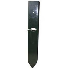 MiTek SMP Fence Post Connector, 4 x 4 in Post/Joist, Steel