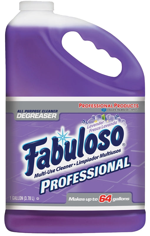 Fabuloso US05253A All-Purpose Cleaner, 1 gal, Liquid, Lavender, Purple