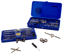 24606 TAP&DIE SET HCS METALLIC