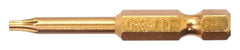 GRK Fasteners 187419 Drive Bit, T10 Drive, Star Drive, Hex Shank, 2 in L, Steel