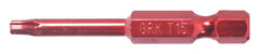 GRK Fasteners 187427 Drive Bit, T15 Drive, Star Drive, Hex Shank, 2 in L, Steel