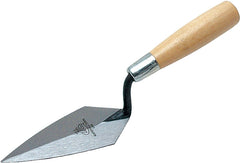Marshalltown 45 5 Pointing Trowel, 5 in L Blade, 2-1/4 in W Blade, HCS Blade, Hardwood Handle
