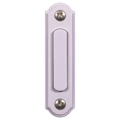 Heath Zenith SL-559-00 Pushbutton, Wired, Plastic, White, Lighted