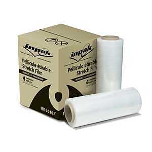 Cartier 10100107 Shrink Wrap, 1365 ft L, 13 in W, Polyethylene, Clear