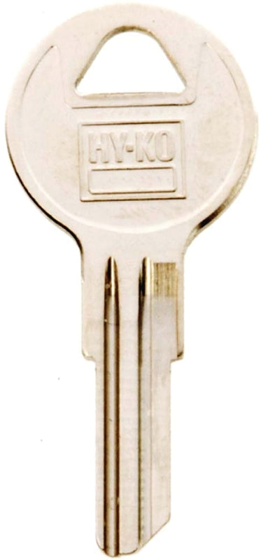Hy-Ko 11010Y11 Key Blank, Brass, Nickel, For: Yale Cabinet, House Locks and Padlocks