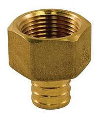 aqua-dynamic 9783-043 Pipe Adapter, 3/4 x 1/2 in, PEX x Female, Brass
