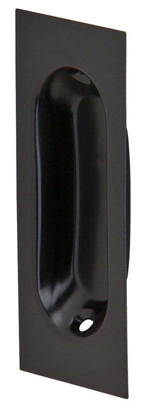 Schlage Ives Series 223B10B Oval Pull, 1-5/16 in W, 14/32 in D, 3-9/16 in H, Brass, Oil-Rubbed Bronze