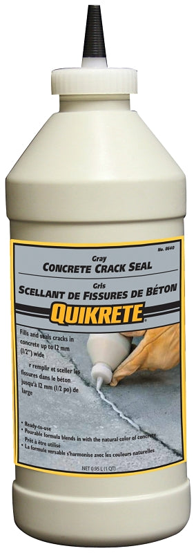 Quikrete 864002 Concrete Crack Seal, Liquid, 946 mL Squeeze Bottle