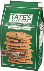 Tate's Bake Shop 1001002 Chocolate Chip Cookie, Vanilla, 7 oz, Bag