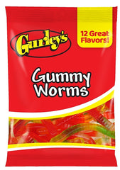 Gurley's 743788 Candy, Gummy, Gummy Worms Flavor, 5.75 oz