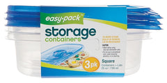 Easy Pack 8058 Storage Container, 25 oz Capacity, Plastic