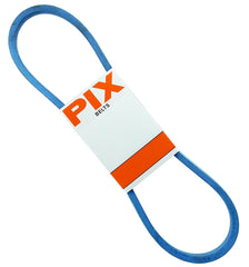 PIX B66K Fractional Horsepower V-Belt, 69 in Outside Circumference, 5/8 in W, 11/32 in Thick, Blue