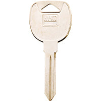 Hy-Ko 11010B91 Key Blank, Solid Brass, Nickel