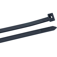 Gardner Bender 46-424UVB Cable Tie, 6/6 Nylon, Black, 24 in L, 50/PK