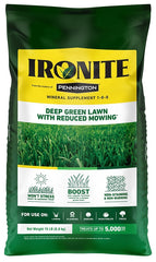Ironite 100524194 Lawn Fertilizer, 15 lb Bag, 1-0-1 N-P-K Ratio